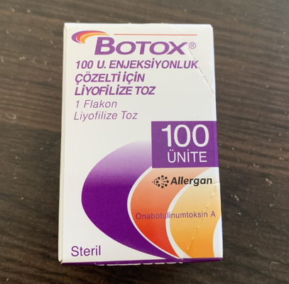 Allergan 100の単位のBotoxの注入のボツリヌス菌の毒素は取り外しにしわを寄せる