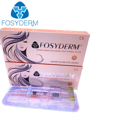 1ml良いFosydermのHyaluronic酸の皮膚注入口は良いラインを取除く