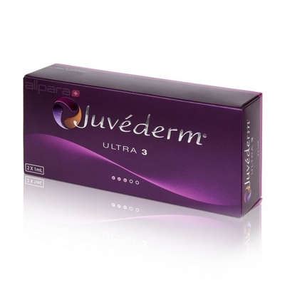 Juvederm Ultra3 2*1mlのHyaluronic酸の唇のための皮膚注入口の注入