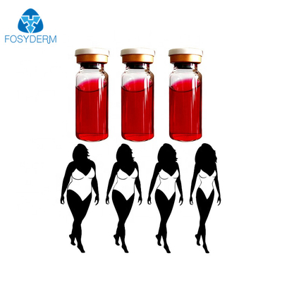 脂肪のためのFosyderm注射可能なMesotherapyの血清の赤いLipolytic解決10mlは分解します