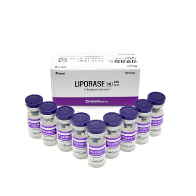 10箱のガラスびん/箱LiporaseはHyaluronic酸の注入のリアーゼを分解する