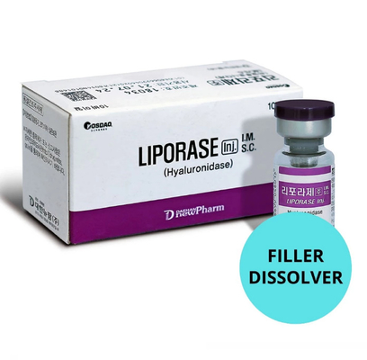 Hyaluronic酸の注入Liporaseを分解するヒアルウロニダーゼの解決1500のIU