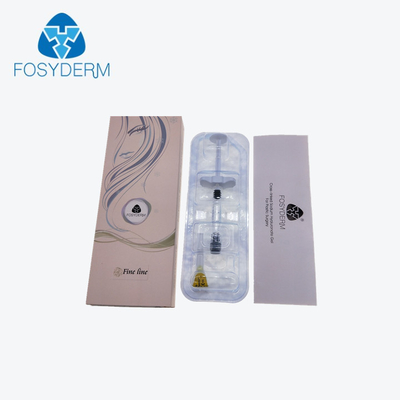 顔HAの皮膚注入口の良いラインを取除くことへのFosyderm 2mlの罰金の注射可能な注入口
