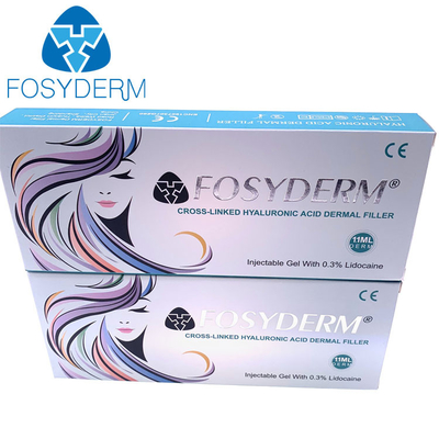 満ちる表面注入のFosyderm FosydermのHyaluronic酸の唇の注入口1ml