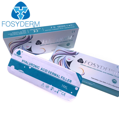 満ちる表面注入のFosyderm FosydermのHyaluronic酸の唇の注入口1ml