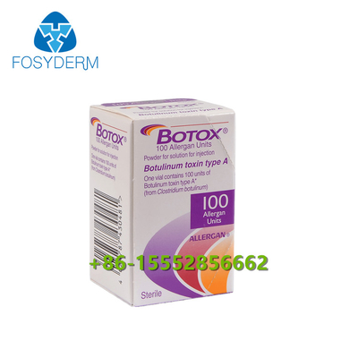 Allerganの100つの単位のボツリヌス菌の毒素の反老化するBotoxの注入