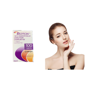 Allergan の注入のボツリヌス菌の毒素100の単位の額のしわ