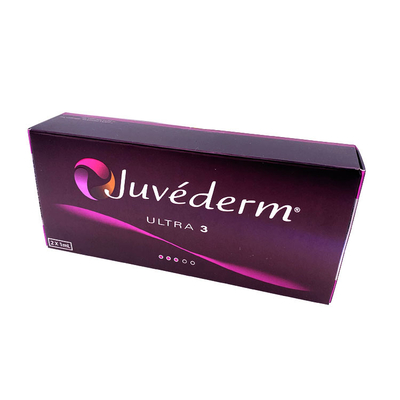 Juvedermは超3つの注入口2ml HAの唇の注入口の注入顔ラインを取除く