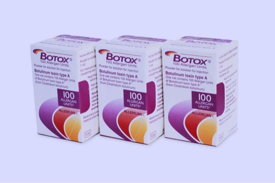 Allerganのボツリヌス菌の毒素の注入はしわを100単位Botox取除く