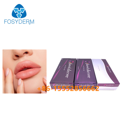Juvederm 2mlのHyaluronic酸の注入口の唇の強化