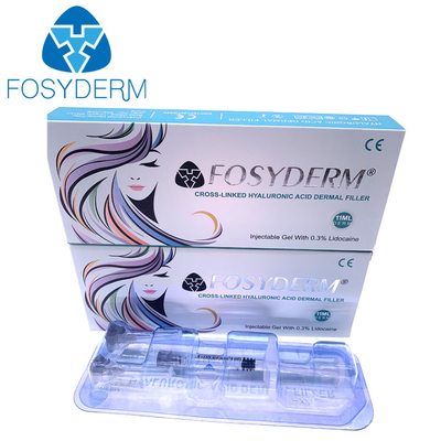 Fosyderm 1ml DermのHyaluronic酸の皮膚注入口の唇のよりふくよかな注入