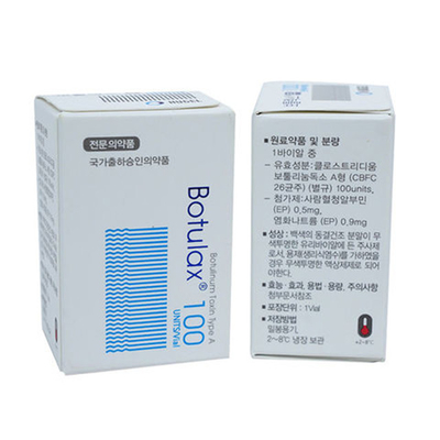 の注射可能な皮膚注入口のボツリヌス菌の毒素のタイプBotulax 100単位