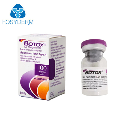 ボツリヌス菌の毒素が取除く注入のためのBotulax  100iuの白い粉はしわが寄る