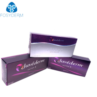 Juvederm ヒアルロン酸 皮膚充填剤 Ultra3 Ultra4 ボリュマ 顔充填剤