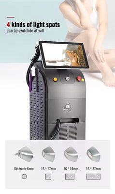 TECコンデンサラジエーターレーザー脱毛機 755 808 940 1064nmダイオードレーザー