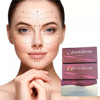 Juvederm ヒアルロン酸皮膚充填剤 2ml 唇強化顔充填剤
