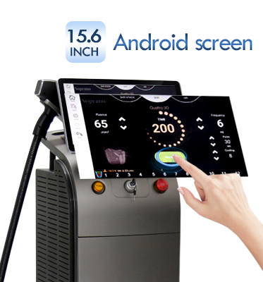 強力な新しい 808nm Ice Diodo Trio 3 Wave Diode Laser 810nm 脱毛 808 Nm 脱毛 3 波 チタン メディカル マチ