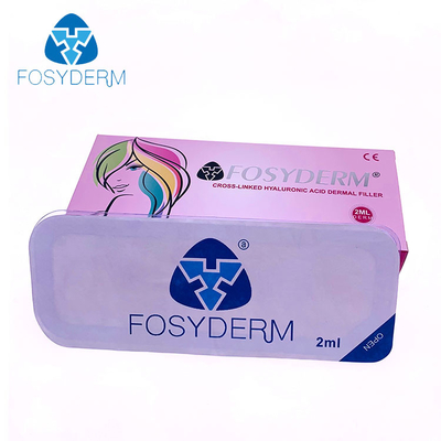 Fosyderm 2ml ヒアルロン酸ジェル 皮膚充填剤 注射 顔や鼻のケア