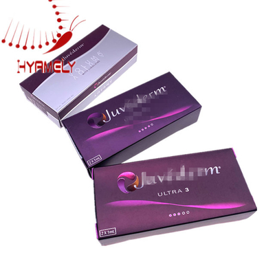 透明なJuvederm Ultra 3 Lips フィラー ヒアルロン酸 顔と身体のための皮膚フィルラー