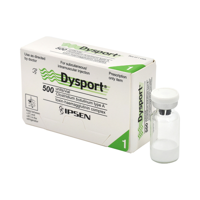 Dysport 500 Dysport 500iu ボトリン毒素 注射 むくみを除去するために