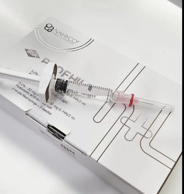Profhilo H L 2ml ヒアルロン酸 注射 HA 白い顔リフティングジェルの皮膚充填剤