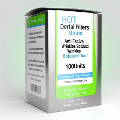 Pure Hot Dermal Fillers  Anti Facial Wrinkles Botulinum Toxin 100 Units