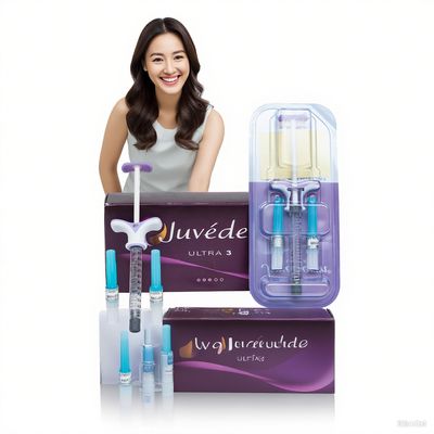 Juvedermヒアルロン酸真皮充填剤アンチエージングフェイスリップのために持ち上げます