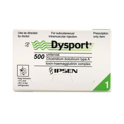 Dysport 500単位 ボツリヌス毒素A型 しわ除去用
