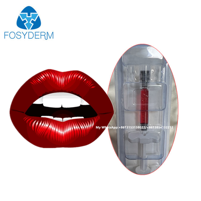 レッドリップフィラー ヒアルロン酸 ビタミンB12の皮膚フィラー注入 1ml