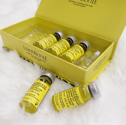 脂肪溶解剤 インジェクション 5 錠 × 10ml レモンボトル 体重減少 痩身剤 インジェクション