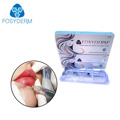 1ml 2ml Hyaluronic Acid Dermal Filler Anti‑Wrinkle Lip Enhancement 24mg