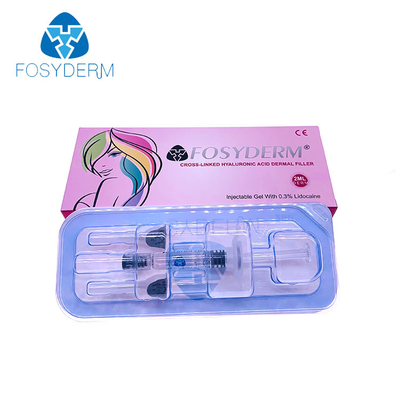 媒体を取除くFosyderm 2Mlの唇の注入口はHyaluronic酸にしわを寄せる