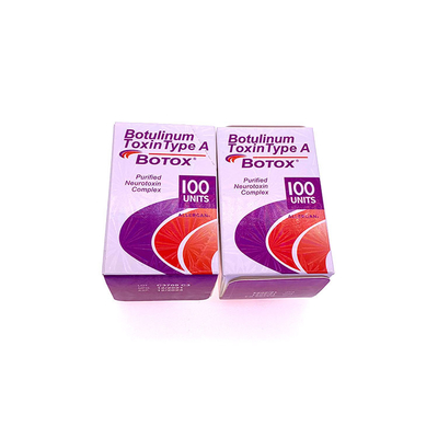 Allergan のボツリヌス菌の毒素の注入の白い粉100units化粧品プロダクト