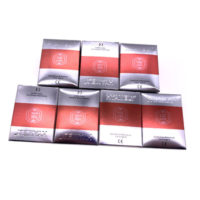 額のしわの減少へのHyamely 100の単位ののボツリヌス菌の毒素