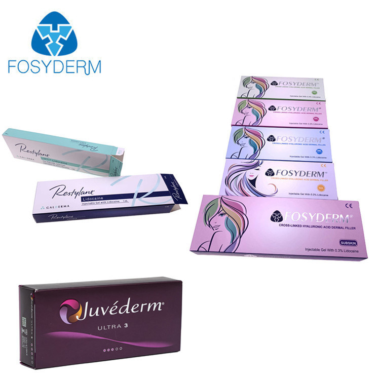 Lips Plump With Juv HA Dermal Filler Fosyderm 1ml 2ml 5ml 10ml 20ml 50ml Derm Resty