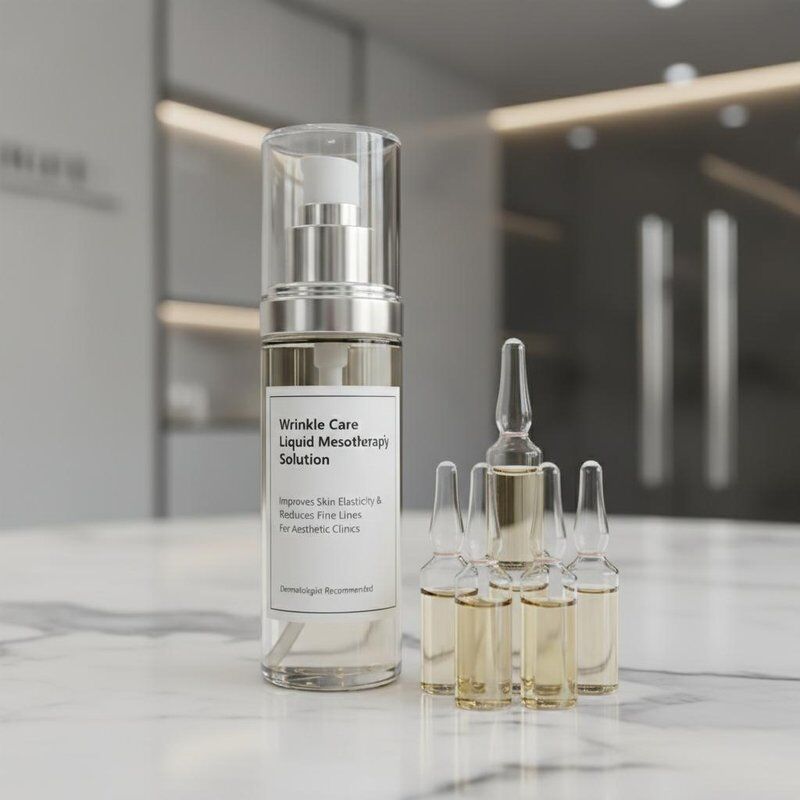 美容クリニック向け、肌の弾力改善と小じわ軽減を目的としたシワケア用メソセラピー美容液