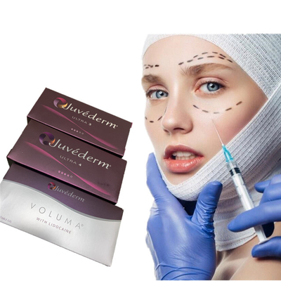 Juvederm Ultra3 Ultra4 Volumaの十字は表面のための皮膚注入口2x1mlをつないだ