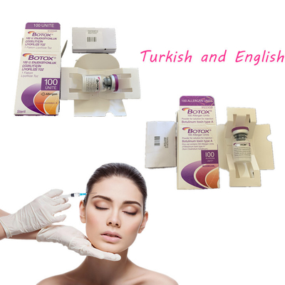 顔ライン ボツリヌス菌の毒素を取除くAllergan 100iuの粉の注入