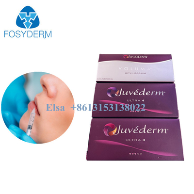 透明なしわの減少の皮膚注入口2ml Juvederm Volumaの注射可能な注入口
