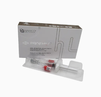 Profhilo H L 2ml ヒアルロン酸 注射 HA 白い顔リフティングジェルの皮膚充填剤
