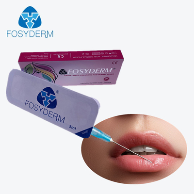 唇および中型のしわのための2つのMl Fosyderm DermのHyaluronic酸の皮膚注入口