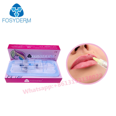 FosydermのHyaluronic酸の非侵略的な唇の注入口の十字はHAの注入口をつないだ