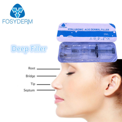 注入のゲルHAの皮膚注入口のFosyderm 2Mlの深い鼻の注入口